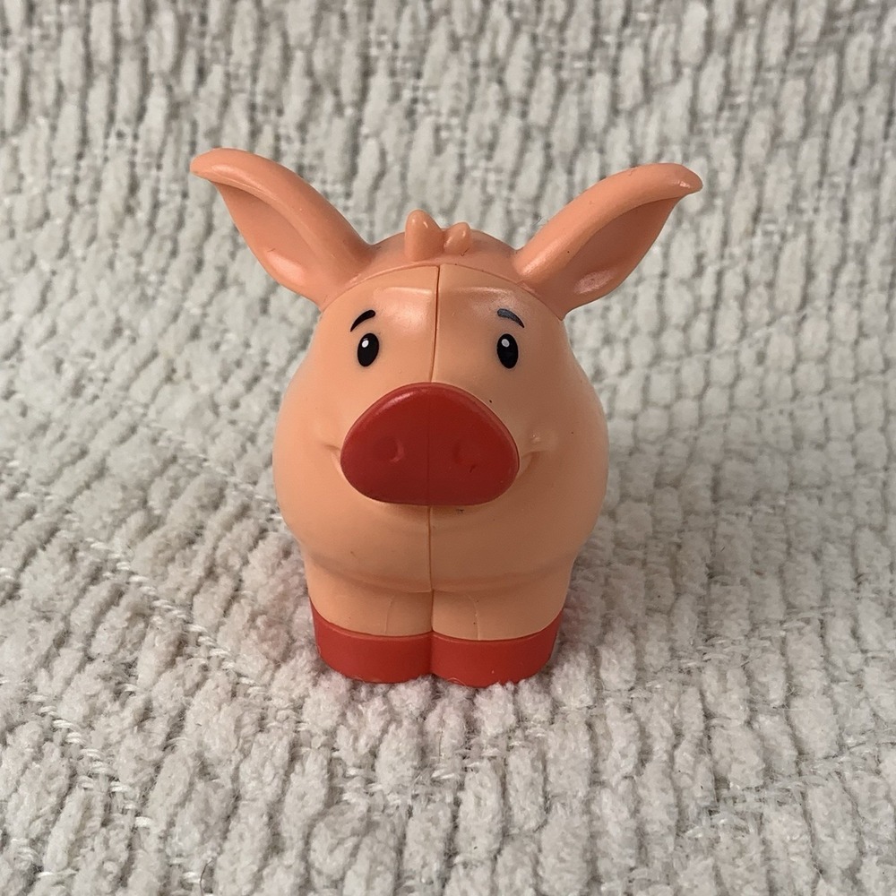 Fisher Price Little People Pink Pig Caring Animals Tractor Playset 2018 Farm Toy